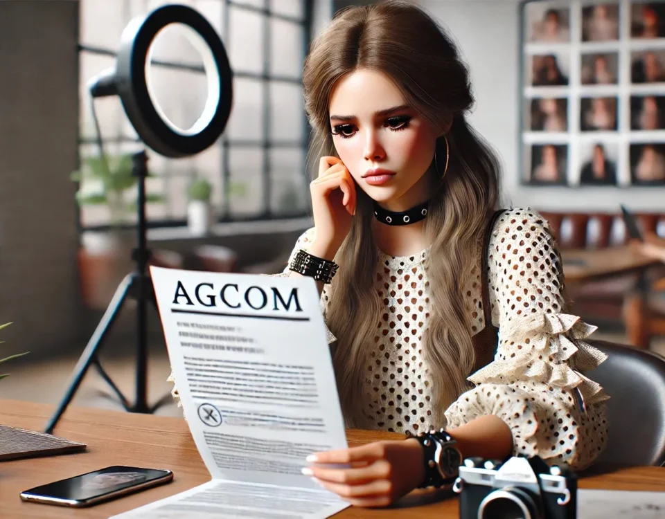 Linee Guida AGCOM per gli Influencer: come evitare sanzioni e agire in trasparenza